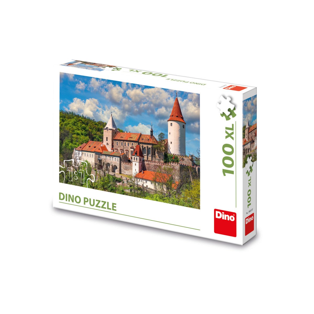 Puzzle Hrad Křivoklát 100 XL dílků