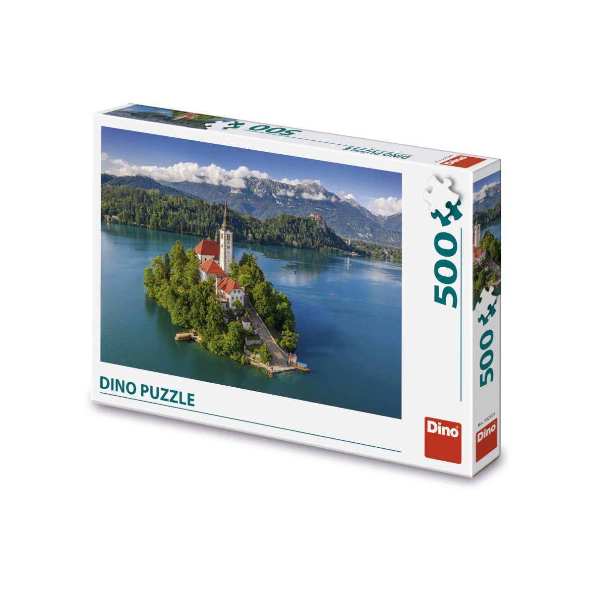 Puzzle Jezero Bled 500 dílků