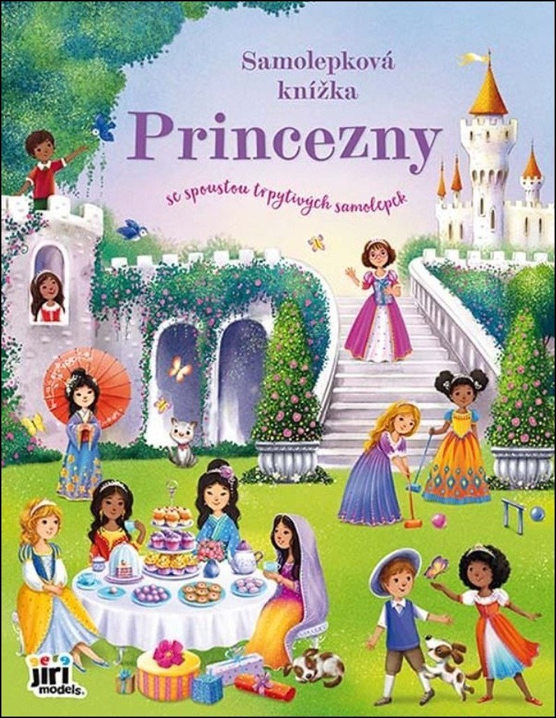 Princezny - Velká samolepková knížka