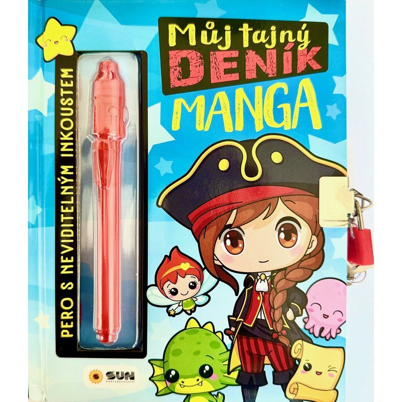 Můj tajný deník na klíček Manga