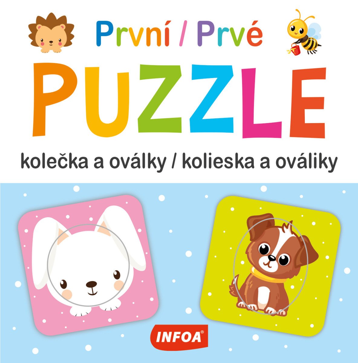 První puzzle - Kolečka a oválky Prvé puzzle - Kolieska a ováliky