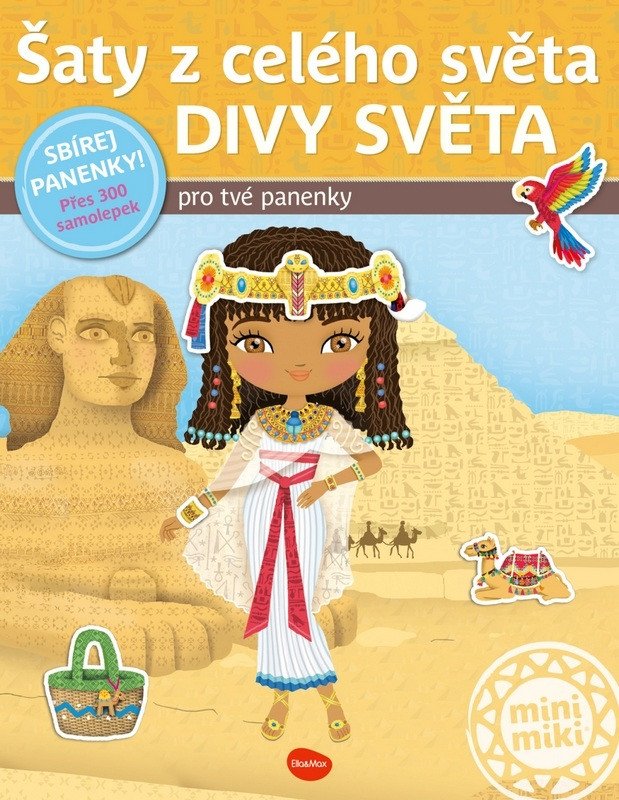 Šaty z celého světa Divy světa - Kniha samolepek – Segond-Rabilloud Charlotte