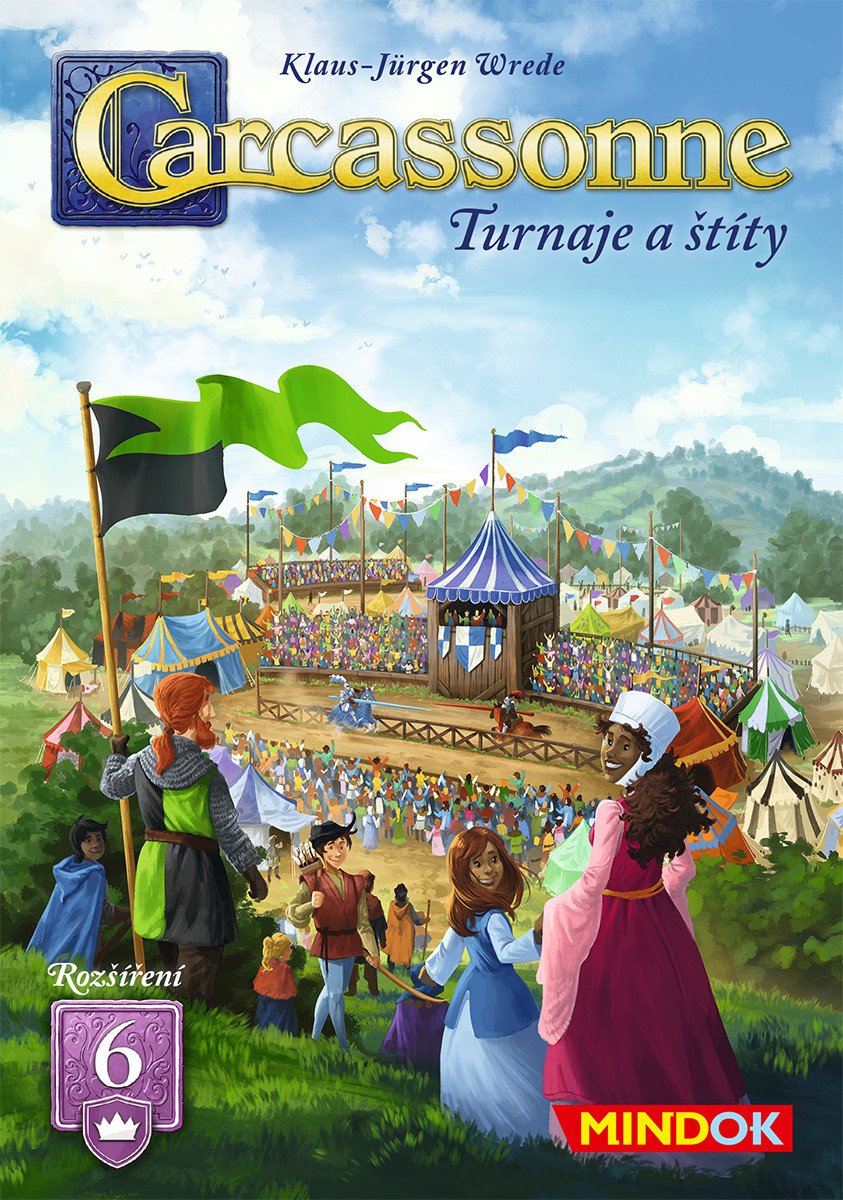 Carcassonne Turnaje a štíty Rozšíření 6