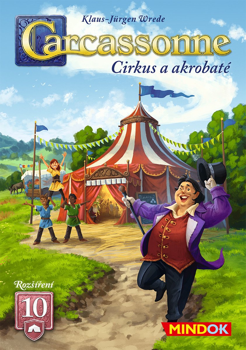 Carcassonne Cirkus a akrobaté Rozšíření 10