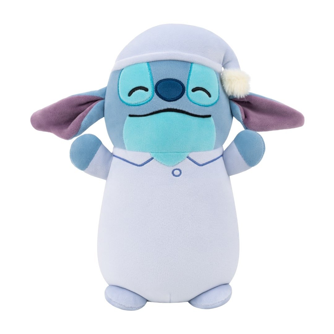 Squishmallows Hugmees Disney Stitch v pyžamu 25 cm
