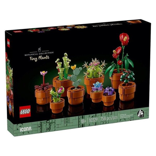 LEGO® Icons 10329 Miniaturní rostliny