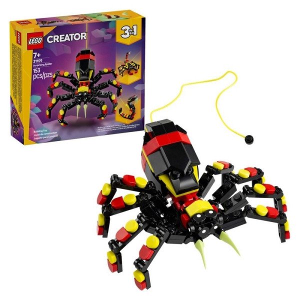 LEGO® Creator 3v1 31159 Divoká zvířata: Překvapivý pavouk