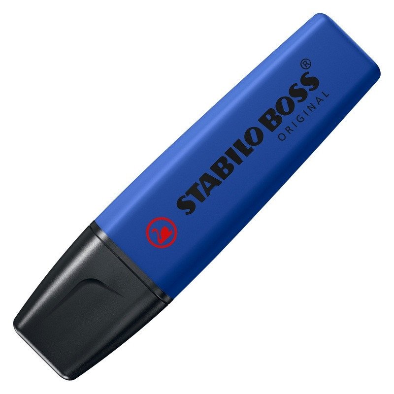 Zvýrazňovač STABILO BOSS ORIGINAL NatureCOLORS Wildflower - ultramarínová
