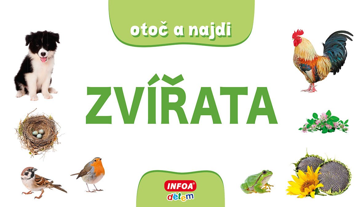 Otoč a najdi - Zvířata