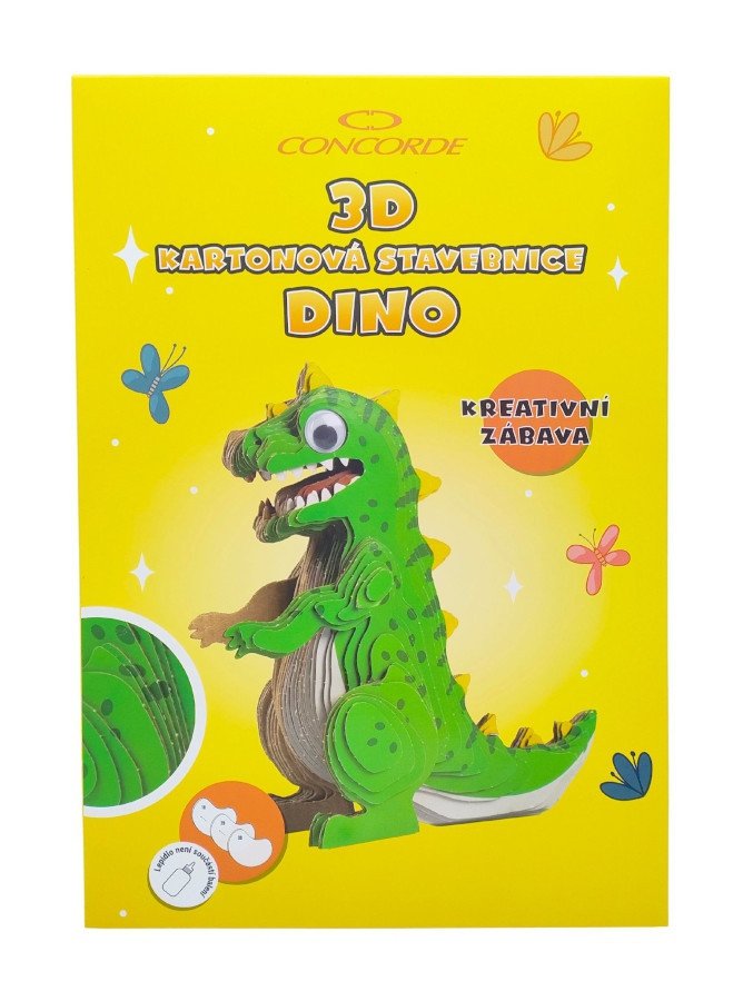 3D kartonová stavebnice CONCORDE - Dino