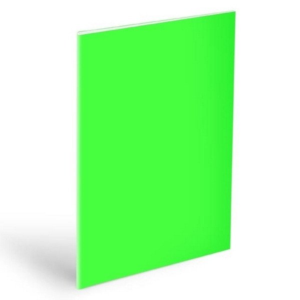 Obal na sešity A5 NEON zelený 180mic