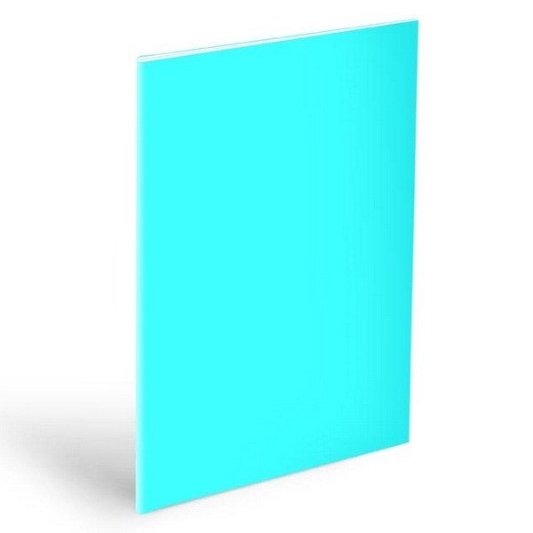 Obal na sešity A4 NEON modrý 180mic