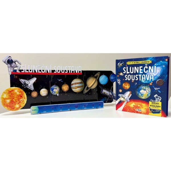 Čti a skládej Dioráma Sluneční soustava (2025)