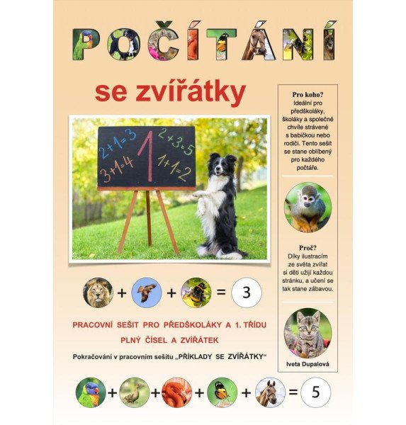 Počítání se zvířátky – Dupalová Iveta