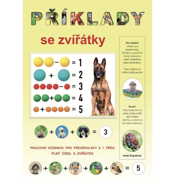 Příklady se zvířátky – Dupalová Iveta