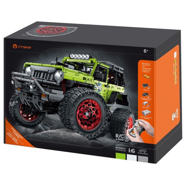 Stavebnice terénní auto 2121 dílků