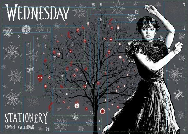 Wednesday Adventní kalendář (Papírenský)