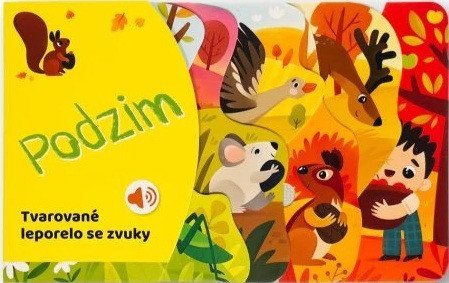 Tvarované leporelo se zvuky Podzim (2026)