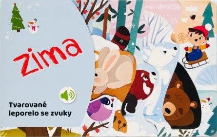 Tvarované leporelo se zvuky Zima (2026)