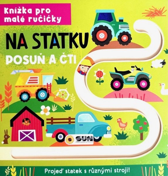 Knížka pro malé ručičky Na statku - Posuň a čti (2025)
