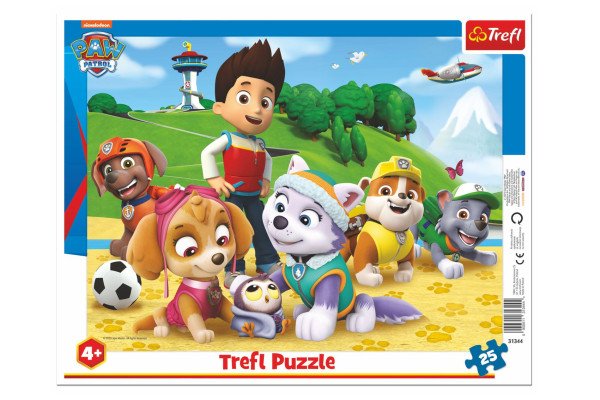 Puzzle Tlapková patrola: Pravidla patroly 2x70 dílků