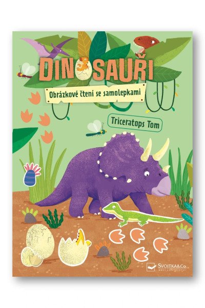 Dinosauři - Obrázkové čtení se samolepkami (2026)