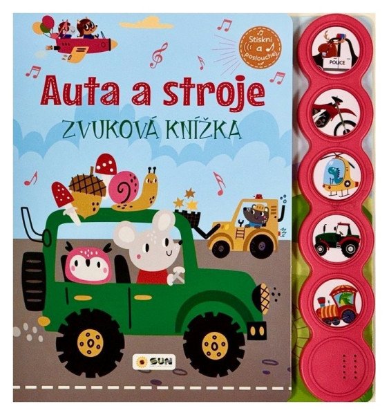 Auta a stroje - Zvuková knížka (2025)