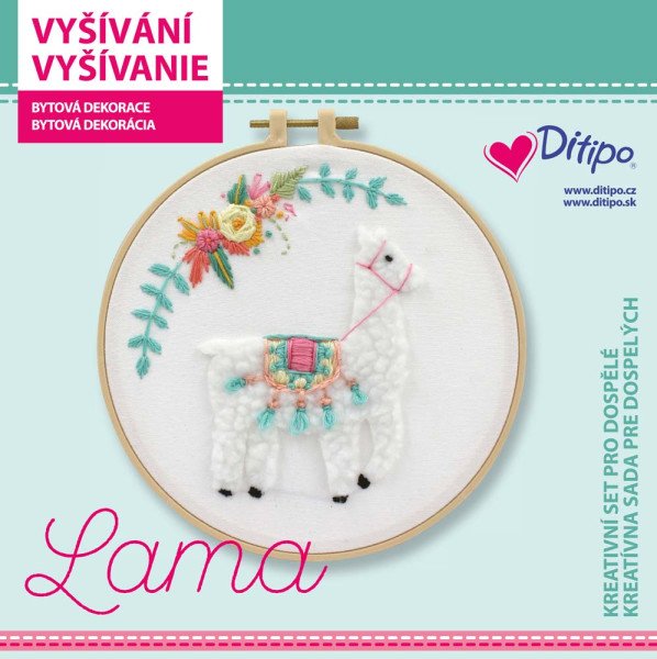 Lama Vyšívání / Vyšívanie