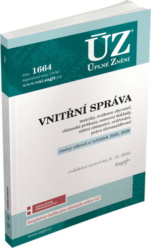 ÚZ 1664 Vnitřní správa (2025)
