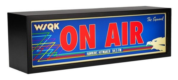 Stranger Things Světlo WSQK On Air