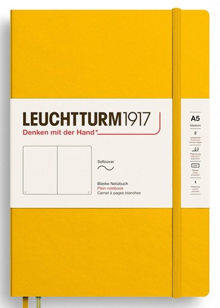 Zápisník Sunflower Softcover Medium (A5) čistý