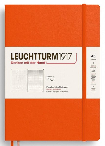 Zápisník Pumpkin Softcover Medium (A5) tečkovaný