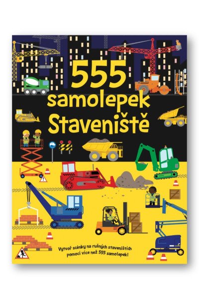555 samolepek Staveniště – Crisp Dan (2026)