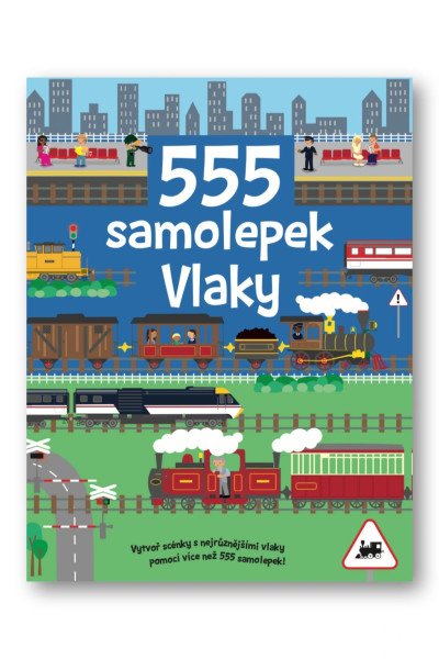 555 samolepek Vlaky – Crisp Dan (2026)