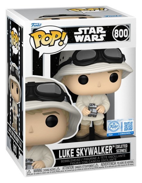 Funko POP: Star Wars - Luke Skywalker (Deleted Scenes) #800