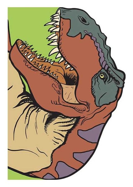Dinosauři - Moje omalovánky