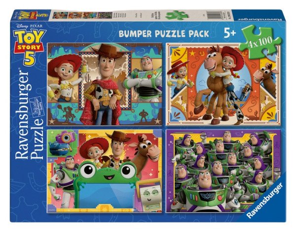 Puzzle Toy Story: Příběh hraček 4x42 dílků