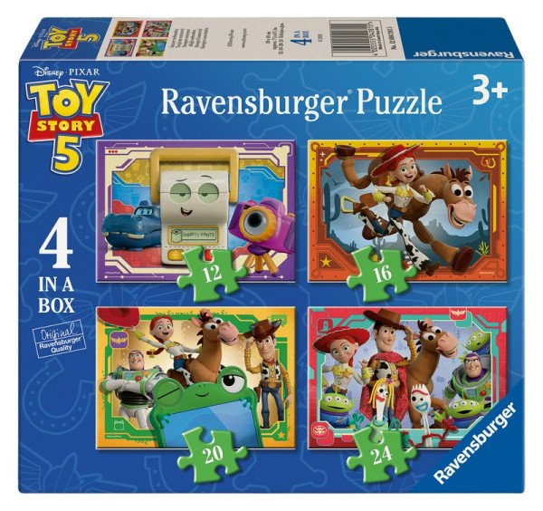 Puzzle Toy Story: Příběh hraček 4v1
