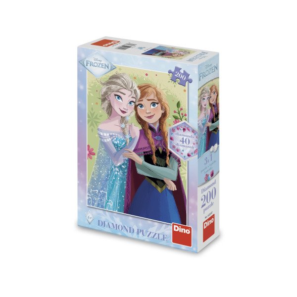 Puzzle Frozen: Jarní portrét Diamond 200 dílků
