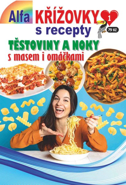 Křížovky s recepty 1/2026 - Těstoviny a noky (2025)
