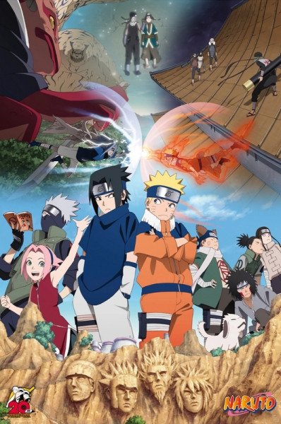 Naruto Shippuden Plakát Maxi Will of Fire 91,5 x 61 cm