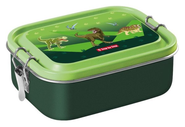 Krabička na svačinu z nerezové oceli Dino