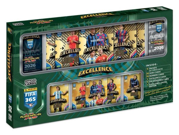 FIFA 365 2025/2026: Adrenalyn - Karty (Excellence Box)