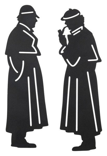Záložky mosazné 2ks Sherlock Holmes
