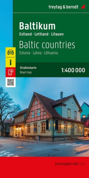 Pobaltské státy 1:400 000 / automapa (2025)