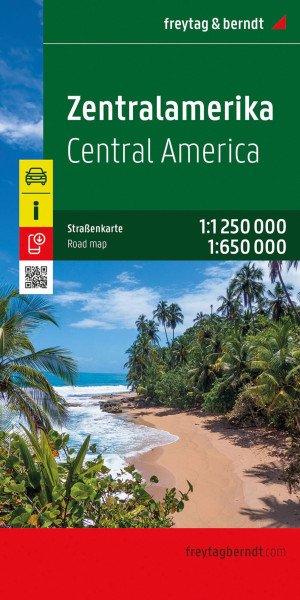 Střední Amerika 1:1 250 000 - 1:650 000 / automapa (2026)