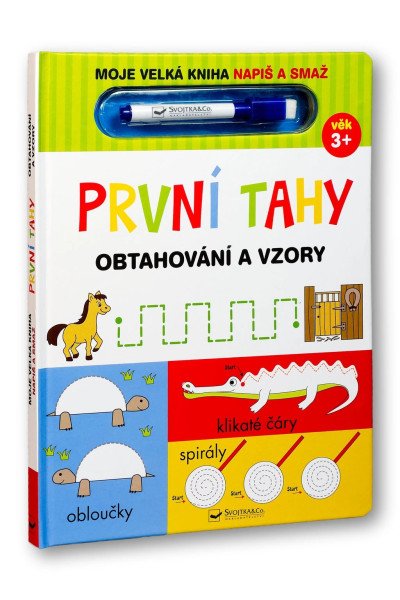 Moje velká kniha Napiš a smaž První tahy (2026)