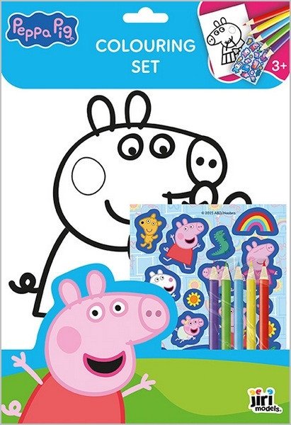 Prasátko Peppa - Omalovánkový set