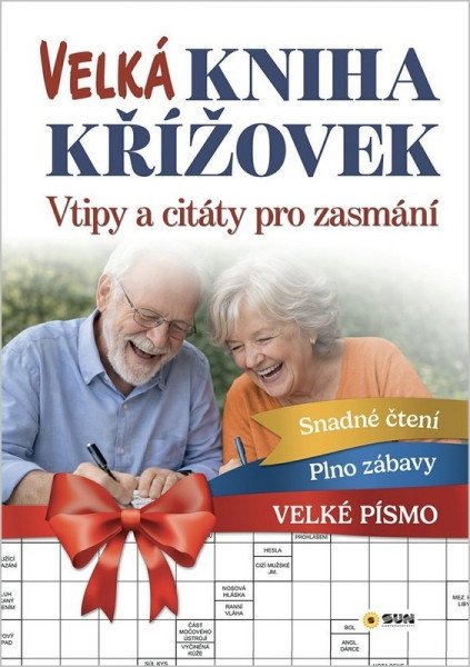 Velká kniha křížovek - Vtipy a citáty pro zasmání (2026)