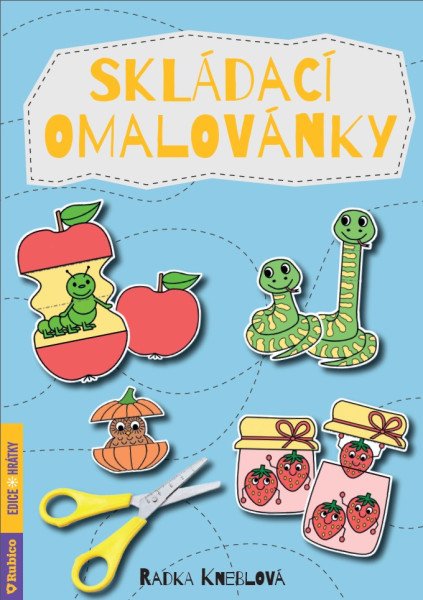 Skládací omalovánky – Kneblová Radka (2026)